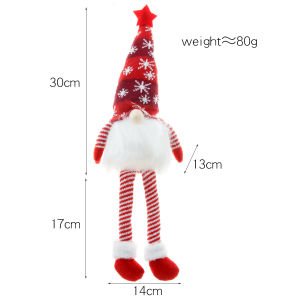 Christmas LED Light Up Glow Gnome Christmas Faceless Doll Decorations Home Christmas Ornament Xmas Navidad Natal New Year