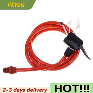 PkYeG 118cm Portable Bike Air Pump Replacement Hose Bicycle Tire Inflatable Tube