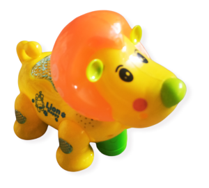 Walking Bump n Go B/O Lion Animal Toy with light and sound