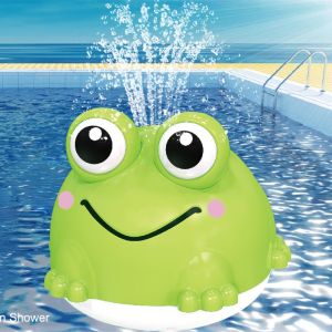 Baby Bath Swimming Toys Cartoon Animals Shape Automatic Water Spray Frog Shower Toy for Kids