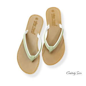 Cường Sen - Dép bệt nữ quai kẹp xỏ ngón phối màu TS017 Đế cao su chống trơn Mềm Dẻo Êm Chân Có bigsize