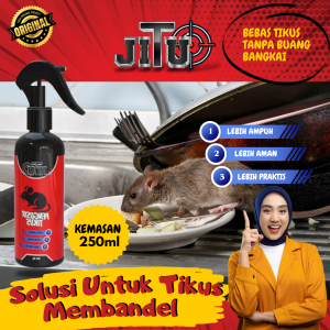 Obat Pembasmi Tikus Racun Tikus Gun Killer Pengusir Tikus
