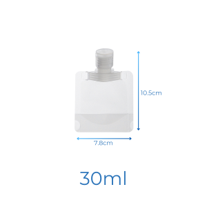Travel Foldable Lotion Packing Bag | 30/50/100ml | Reusable Pouch Liquid Dispenser For Toiletries Skin Care Shampoo