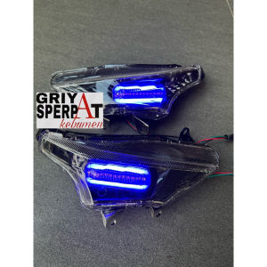 Lampu sen supra x 125 batman costome Runing 2007-2013