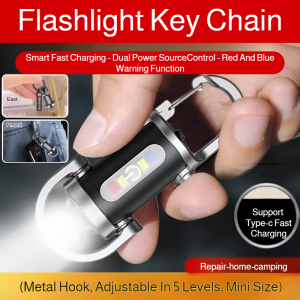 Keychain Flashlight Waterproof Light