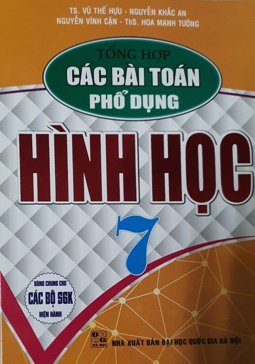 [Sách Chính Hãng] Sách - Tổng Hợp Các Bài Toán Phổ Dụng Hình Học Lớp 7 ...