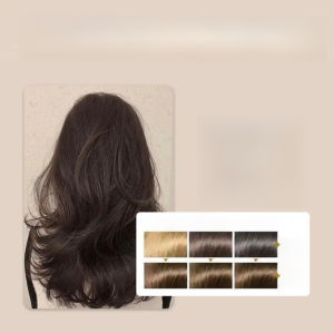Hair Dye Plant Essence Petal Extract/Long Lasting Natural Color/Ammonia Free Grey Cover For Women And Men/Safe Home Hair Coloring