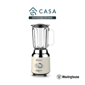 Westinghouse USA Brand Table Blender | Retro Series | Glass Jar 1.5L | Retro Design | 3 Speeds with Pulse | 3-Pin Plug