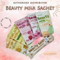 Sachet Trial Beauty Milk, Luxe Slim, AiChi, Hello Melo, Neko White, Hikari Beauty Collagen Drinks. 
