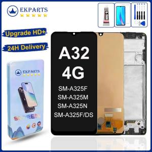 LCD For Samsung Galaxy A32 4G SM-A325F A325M Display Touch Screen Digitizer Assembly Replacement With Free Tools+Glue