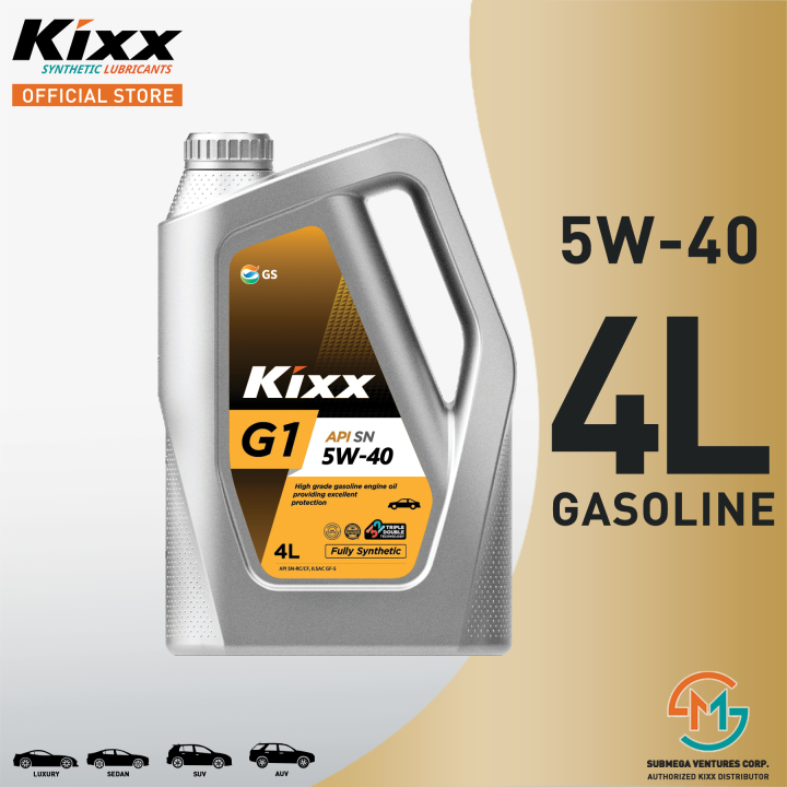 Kixx G1 SN PLUS 5W-40 (4 Liters) | Lazada PH