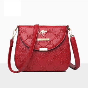 Elegant Handbag Ribbon Shoulder Bag Korean Women Trend Fashion Leather PU Texture Bags Casual Office Woman Simple Beg