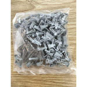 Tắc Kê Nhựa Tắc Kê Bướm Nở Cánh BướmVít Nở Nhựa Lắp Trần Thạch Cao Bịch 50 Tắc Kê Kèm Vít BAUHO