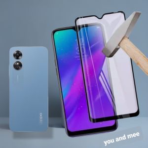 Tempered Glass 9D Full Cover OPPO A38 A98 A78 A58 A36 A18 A17 A17k A77s A3X A3 PRO A16 A16e A16k A15 A15s A12 A11k A1k A3s Screen Guard Protector Antigores Temperd Kaca Bening Clear Glossy Anti Gores Tempred Glas Ful Transparant Untuk s A77 A 17 4G 5G HP