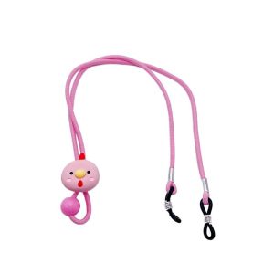 WAPKTY Anti-Lost Hanging Neck Glasses Chain Kawaii Elastic Glasses Rope Sunglasses Strap Melody KT Kuromi Purin Glasses Lanyard Children Kids