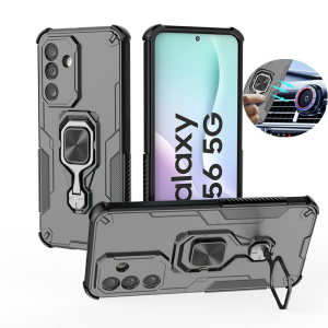 Funda For Samsung Galaxy M16 M56 5G Case Camera Protect Armor Shockproof Coque For Galaxy M 56 16 Ring Stand Holder Back Cover
