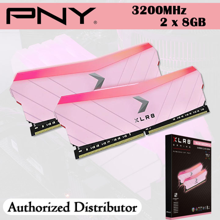 PNY XLR8 Gaming EPIC-X RGB DDR4 3200MHz Desktop Memory 16GB Kit
