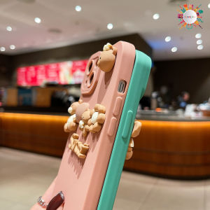 Y025 SOFTCASE SILIKON CUTE BEAR 3D UNTUK PROCAMERA 3D INFINIX SMART 5 6 HOT 11 11S DA749