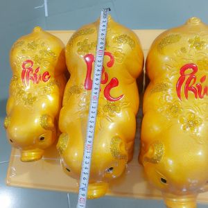 Heo đất tiết kiệm Heo cát tường size lớn 38cm