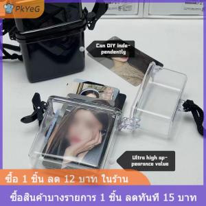 [COD] PkYeG INS กล่องเก็บการ์ดรูปถ่ายของตกแต่งกล่องเก็บการ์ดรูปถ่ายกันน้ำที่เก็บรูปภาพกล่องจัดระเบียบข้อความ