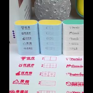 【 Tempat 】 Alat Hebat Meterai Tianzige Mengakan Guru Pembetulan untuk Membetulkan Kesilapan. Grid Ejaan Beras Pelbagai Fungsi Guru Pembelajaran Pelajar Sekolah Rendah Tianzige Seal Handy Tool Use Correction Teacher To Correct Wrong Multi-Fu