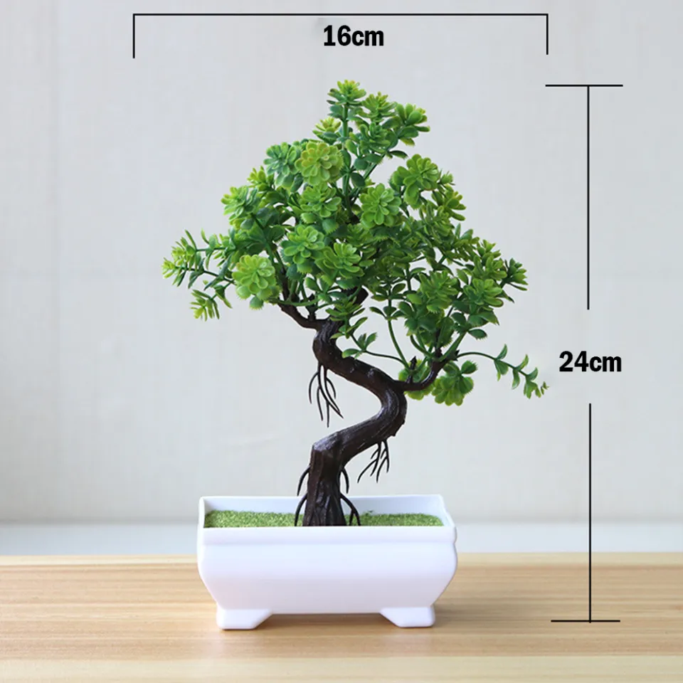 Artificial Potted Plant Bonsai Simulation Fake Home Decor Home Party Garden  Hotel Christmas New Year CNY Decoration
