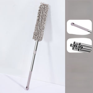 Telescopic duster car with dust Sweep Anti-Static Cleaning Tools Dust Removal Household Clean