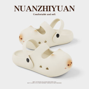 Free Shipping 2026 New Cat-Themed Clogs WomenS Summer Versatile Beach Sandals Thick-Soled Non-Slip And Suitable For Both Indoor And Outdoor Wear