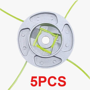 ApeaxFortis-Aluminum Grass Trimmer Head with 4 Nylon Lines for Cutter Brush Strimmer Replacement
