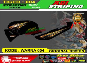 STRIPING MOTOR TIGER LAMA VARIASI 004