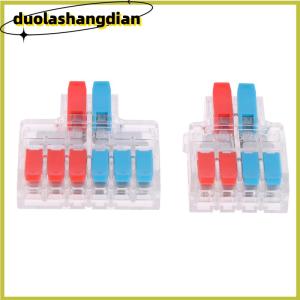 [Duola] Quick Splitter 2 In 4 6 Out Wire Connector Universal Wiring Cable Connector