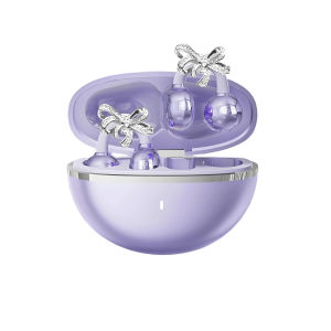 Star Ring Bone conduction Bluetooth Headset Wireless Earphones Open Ear Clip Headset Bow Shaped Diamond Buckle Earrings Long Range Waterproof
