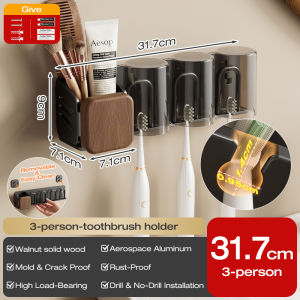 Pemegang Pengering Rambut Hair Dryer Holder Organizer Wall Mounted Hair Blower Bracket Hanger Storage Rack No Drill