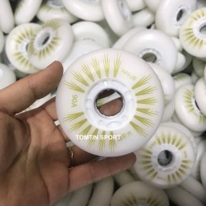 4 bánh patin cao su đèn led vòng bi tiêu chuẩn abec trượt mượt có độ trớn và êm size 64mm 68mm 70mm 72mm 76mm 80mm - TOMTIN SPORT