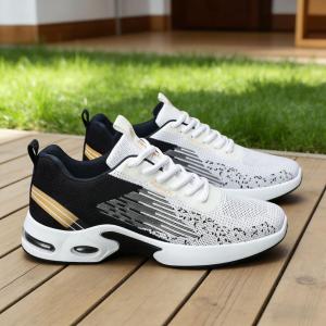 Mens Fashionable Running Shoes Breathable Mesh Air Cushion Support for Gym And Daily Wear2026