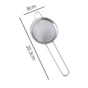 Stainless Steel Mesh Spoon Sifter Sieve Filter Kitchenware Cooking Skimmer Strainer