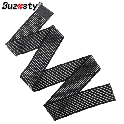 Buzesty Elastic Wrap Compression Bandage Brace Support for Wrist Knee Elbow Arm Legs Ankle Plantar Fasciitis Stabilising Ligaments Joint Pain Squat Basketball Running Tennis Soccer Football Volleyball