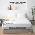 Weavve TENCEL™ Lyocell Waterproof Mattress Protector [bedsheet protector  bed  baby mattress  cot  Anti-Dust Mite]. 