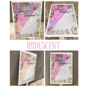 5 / 10 Sheets A4 Holographic Cold Laminating Photo Top Films (Cold Laminates)