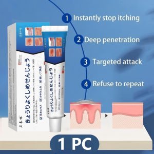 Psoriasis Silverahe Eczema Cream 20g Anti-Itch Anti-Fungal Ointment Skin Moisturizer Repair