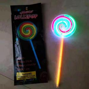 Mainan Cahaya Stick Lolipop Spinner Baru untuk Mainan Anak Dan Dekorasi Pesta Kreatif Berputar Lollipop Stick Cahaya Mainan Anak-anak Menyenangkan Cahaya Stick Cahaya Dalam Gelap