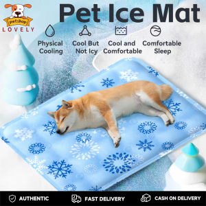 Cat dog and rabbit universal sleeping pads ice silk ice sensing pet seat cushions for pets Cat and dog specific ice cooling pad washable summer sleeping pad indoor and outdoor dual-use