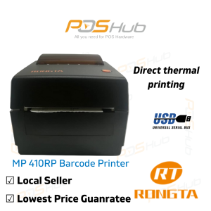 Thermal Printer A6 Bluetooth Rongta RP410 Air Waybill Printer Barcode Shipping Label Consignment Note 热敏打印机 RP410