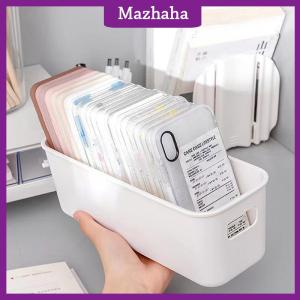 Mazhaha 1 3PCS Multifunctional Desktop Storage Box Toiletries Cosmetic Sundries Plastic Storage Organization Box Drawer Organizer