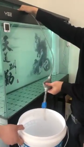 Bể cá máy thay nước Siphon bể cá nhà vệ sinh hút ống xi phông cho bể cá máy thay nước ống xi phông cho bể cá Máy hút bụi