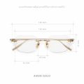 GLASSES ON YOU - AIKEN GOLD ตัดเลนส์ตามค่าสายตา. 