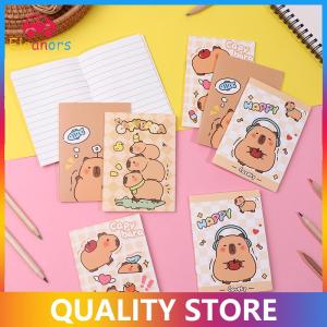 [Eleanor] 20 pcs Kawaii Mini capybara máy tính xách tay hỗn hợp dễ thương Túi máy tính xách tay Tạp Chí Nhật Ký Lập kế hoạch Memo notepad vui vẻ phim hoạt hình văn phòng phẩm quà tặng