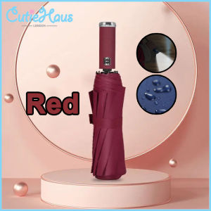 Cutiehaus Automatic Umbrella Rotating LED Flashlight 20 Bone Sun Protection UPF 50+ Waterproof Umbrellas Payung 20 Tulang Perlindungan Matahari LED Lampu Suluh