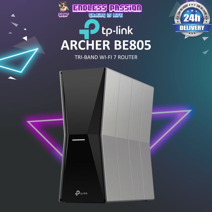 TP Link Archer BE805 BE19000 Tri-Band Wi-Fi 7 Router | Lazada