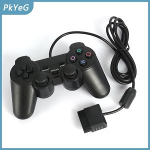 PkYeG 1 cái mới nhất kết nối có dây gamepad cho Sony PS2 điều khiển cho Sony PS2 PSX phím điều khiển cho Sony psone Joypad có dây điều khiển